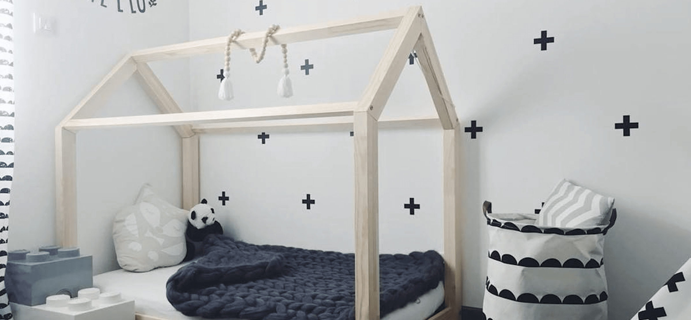 lit cabane chambre enfant