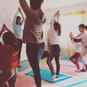 cours de Yoga avec enfants