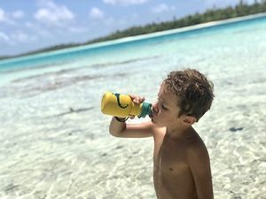 Petit explorateur en polynésie
